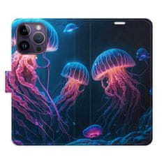 iSaprio Flipové puzdro - Jellyfish pre Apple iPhone 14 Pro Max