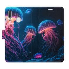iSaprio Flipové puzdro - Jellyfish pre Samsung Galaxy A20e