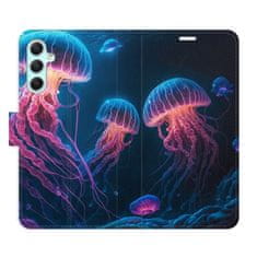 iSaprio Flipové puzdro - Jellyfish pre Samsung Galaxy A34 5G