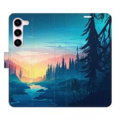 iSaprio Flipové puzdro - Magical Landscape pre Samsung Galaxy S23 5G