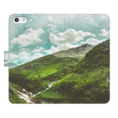 iSaprio Flipové puzdro - Mountain Valley pre Apple iPhone 5/5S/SE