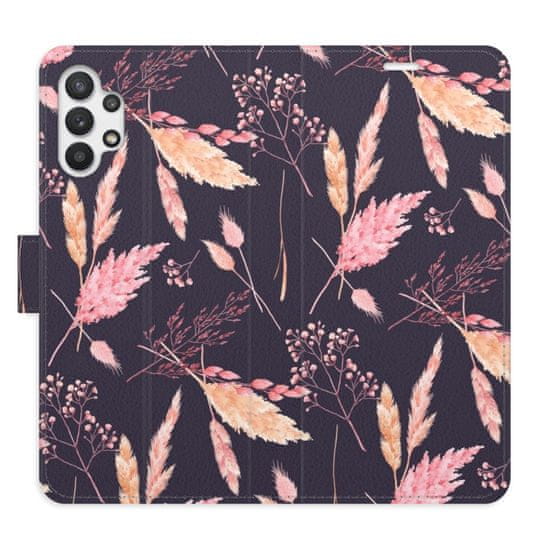 iSaprio Flipové puzdro - Ornamental Flowers 02 pre Samsung Galaxy A32 5G