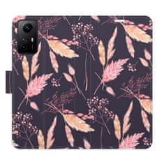 iSaprio Flipové puzdro - Ornamental Flowers 02 pre Xiaomi Redmi Note 12S
