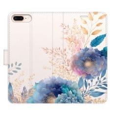 iSaprio Flipové puzdro - Ornamental Flowers 03 pre Apple iPhone 7 Plus / 8 Plus