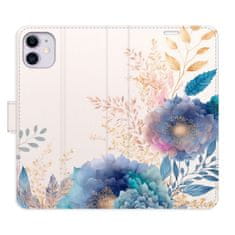 iSaprio Flipové puzdro - Ornamental Flowers 03 pre Apple iPhone 11