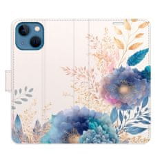 iSaprio Flipové puzdro - Ornamental Flowers 03 pre Apple iPhone 13 mini