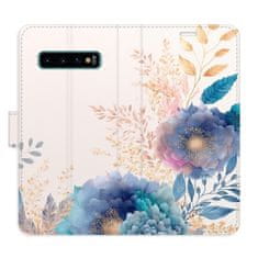 iSaprio Flipové puzdro - Ornamental Flowers 03 pre Samsung Galaxy S10