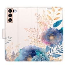 iSaprio Flipové puzdro - Ornamental Flowers 03 pre Samsung Galaxy S21