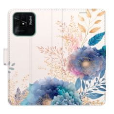 iSaprio Flipové puzdro - Ornamental Flowers 03 pre Xiaomi Redmi 10C