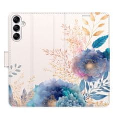 iSaprio Flipové puzdro - Ornamental Flowers 03 pre Samsung Galaxy A14 / A14 5G