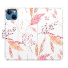 iSaprio Flipové puzdro - Ornamental Flowers pre Apple iPhone 13