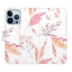 iSaprio Flipové puzdro - Ornamental Flowers pre Apple iPhone 13 Pro