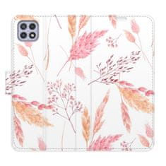 iSaprio Flipové puzdro - Ornamental Flowers pre Samsung Galaxy A22 5G