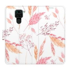 iSaprio Flipové puzdro - Ornamental Flowers pre Xiaomi Redmi Note 9