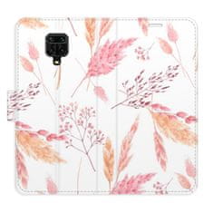 iSaprio Flipové puzdro - Ornamental Flowers pre Xiaomi Redmi Note 9 Pro / Note 9S
