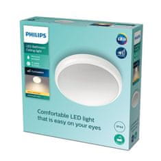 Philips LED Kúpeľňové stropné prisadené svietidlo Philips DORIS CL257 8718699758783 6W 600lm 2700K IP44 22cm biele