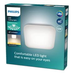 Philips Philips MAUVE CL270 prisadené svietidlo LED 12W 1200lm 2700K 26cm hranaté IP20, biele