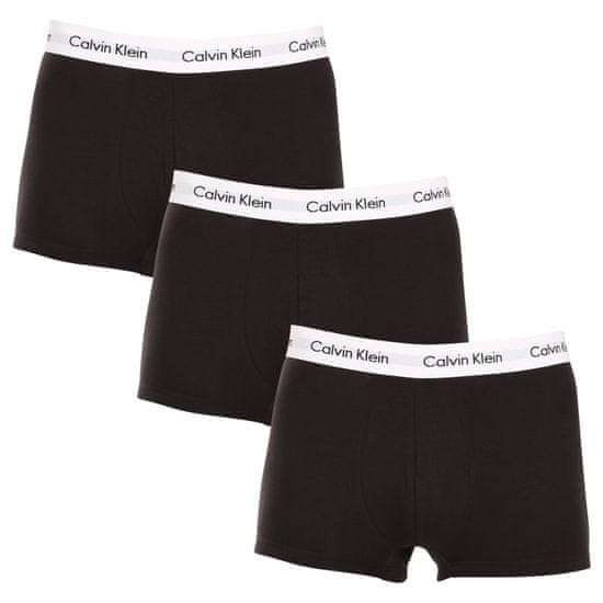 Calvin Klein 3PACK pánske boxerky čierne (U2664G-001)