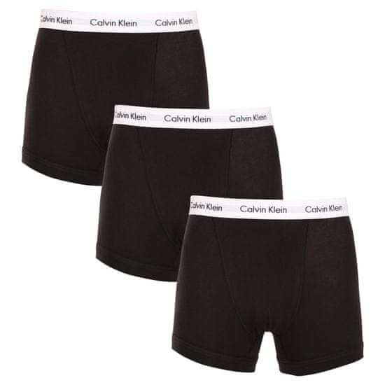 Calvin Klein 3PACK pánske boxerky čierna (U2662G-001)