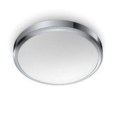 Philips LED Kúpeľňové stropné prisadené svietidlo Philips DORIS CL257 8718699777234 17W 1500lm 2700K IP44 31,3 cm chrómové