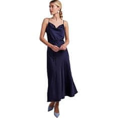Y.A.S Dámske šaty YASTHEA Standard Fit 26028891 Evening Blue (Veľkosť M)