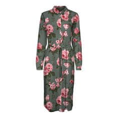 Vero Moda Dámske šaty VMEASY Regular Fit 10302818 Laurel Wreath (Veľkosť XS)