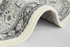 Kruhový koberec Mirkan 104107 Cream / Grey 160x160 (priemer) kruh