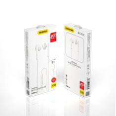 DUDAO Káblové slúchadlá USB-C 12 m biele X3B-W Dudao