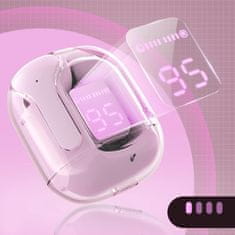 AceFast Bezdrôtové slúchadlá TWS Bluetooth bez dokovacej stanice ružové T6 pink lotus Acefast