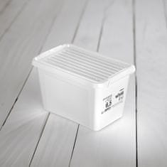 EDANTI Plastový Úložný Box Kontajner S Vekom Škatuľa Pre Oblečenie Hračky Dokumenty 6,5 L