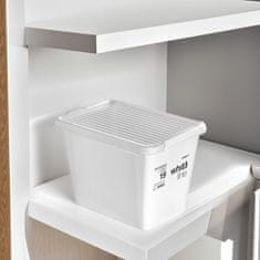 EDANTI Plastový Úložný Box Kontajner S Vekom Škatuľa Pre Oblečenie Hračky Dokumenty 19 L