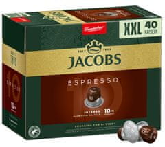 Jacobs Espresso Intenso intenzita 10, 40 ks kapsúl, kompatibilná s kávovarmi Nespresso