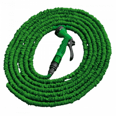 Bradas Flexibilná, zmršťovacia záhradná hadica 5-15m s postrekovačom, box- zelená TRICK HOSE BR-WTH0515GR-T