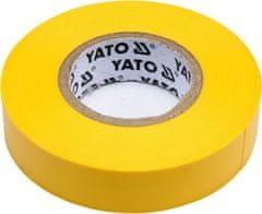 YATO Izolačná páska elektrikárska PVC 15mm / 20m žltá
