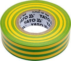 YATO Izolačná páska elektrikárska PVC 19mm / 20m žlto-zelená
