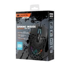 Canyon Počítačová myš Puncher GM-20 / optická/ 7 tlačítek/ 12000DPI - černá