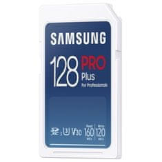 SAMSUNG Pamäťová karta PRO Plus SDXC (160R/ 120W) 128 GB + USB adaptér