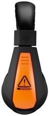 Canyon Sluchátka s mikrofonem Star Raider GH-1A - černý/ oranžový