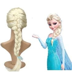 bHome Elsa Frozen parochňa s vrkôčikom 60cm