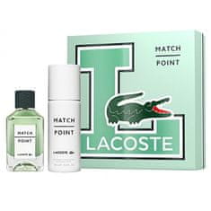 Lacoste Match Point - EDT 100 + dezodorant v spreji 150 ml