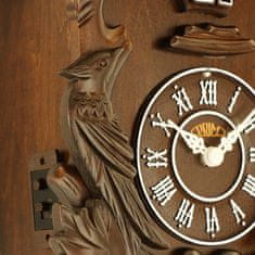 PRIM Kyvadlové kukučkové hodiny II. 30cm, tmavo-hnedá