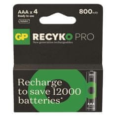 GP Nabíjacia batéria GP ReCyko Pro Professional (AAA) 4 ks