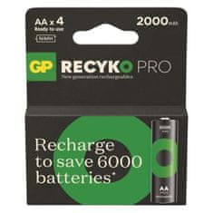 GP Nabíjacia batéria GP ReCyko Pro Professional (AA) 4 ks