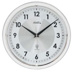 AMS Nástenné hodiny 5945 riadené rádiovým signálom 30cm