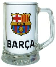 FAN SHOP SLOVAKIA Pivný pohár FC Barcelona, 500 ml