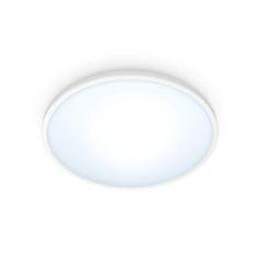 WiZ LED Stropné prisadené svietidlo WiZ Superslim 8719514338012 16W 1500lm 2700-6500K IP20 29,2 cm biele, stmievateľné