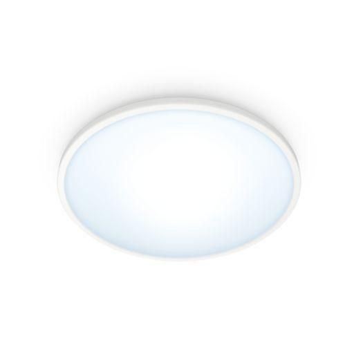 WiZ LED Stropné prisadené svietidlo WiZ Superslim 8719514338012 16W 1500lm 2700-6500K IP20 29,2 cm biele, stmievateľné