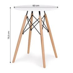 ModernHome Odkladací stolík Simplicity 60 cm