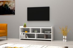 Kalune Design TV stolík PERA 120 cm biely