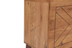 Kalune Design TV stolík ROZA 100 cm borovica